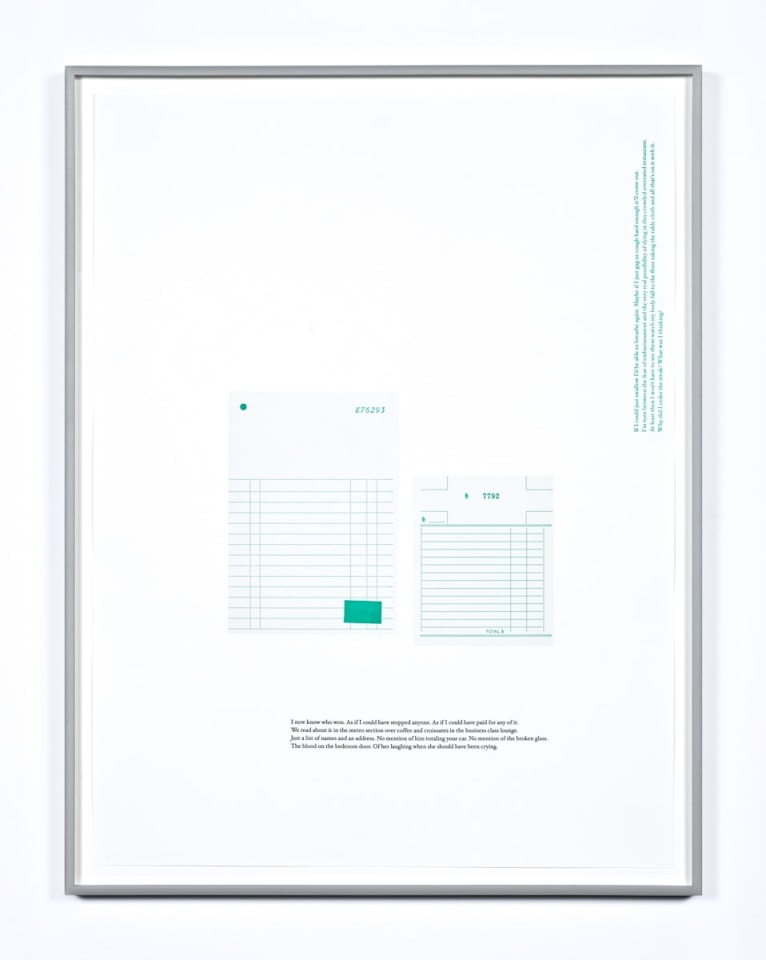 Matthew Brannon Loss Of Words, 2010