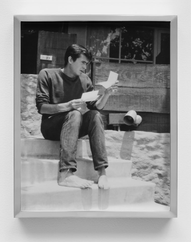 Elad Lassry Man (Reading), 2012