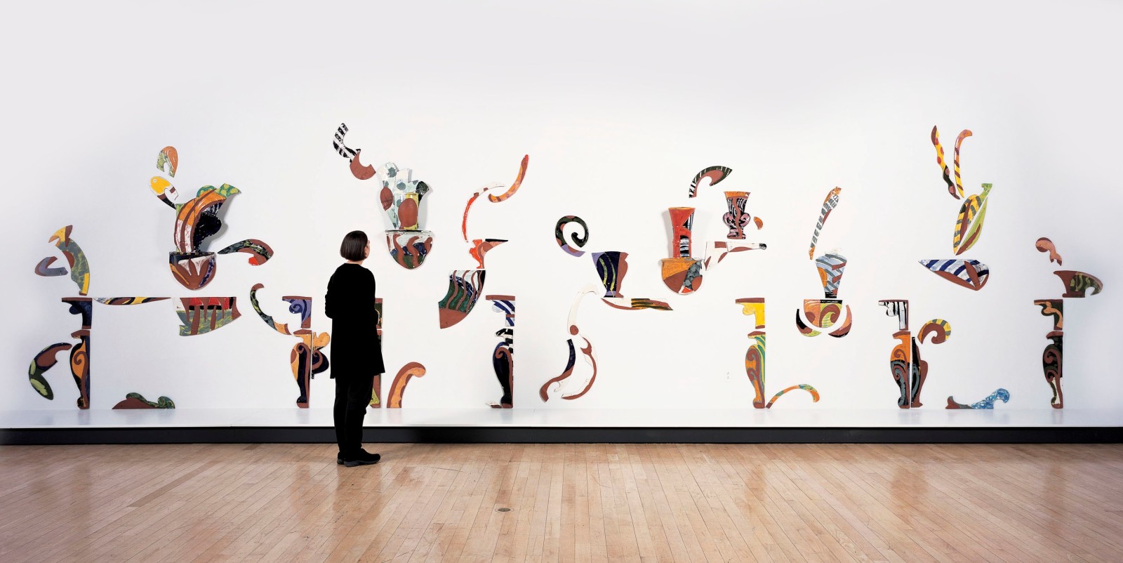 Betty Woodman, Il Giardino Dipinto, 1993