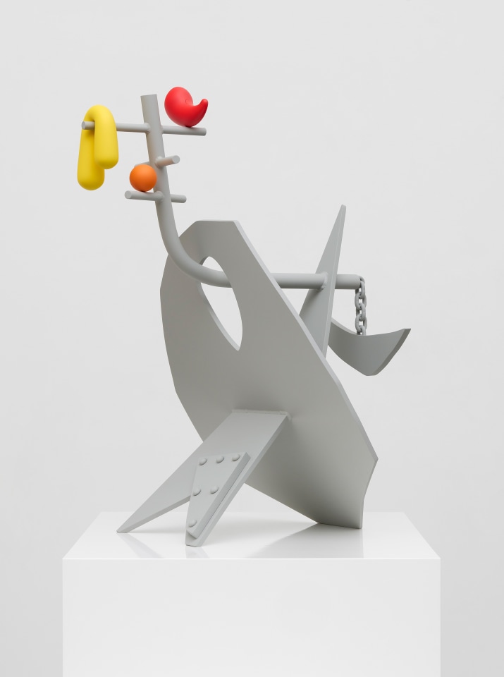 Aaron Curry, Dead World with a Deconstructed Sunset, 2022