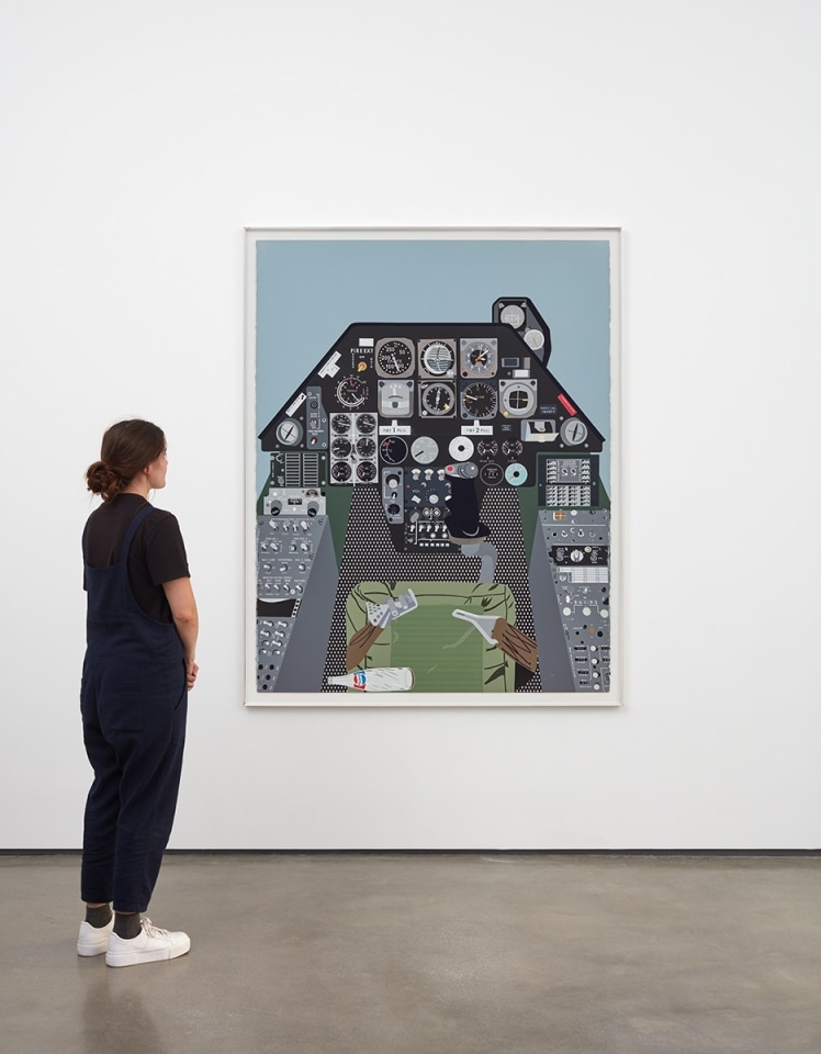 Matthew Brannon Concerning Vietnam: Bell AH-1S Cobra, Pilot&rsquo;s Seat, 2016-2017