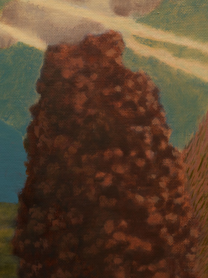 Jared Buckhiester, Lonely Wooden Tower, 2025