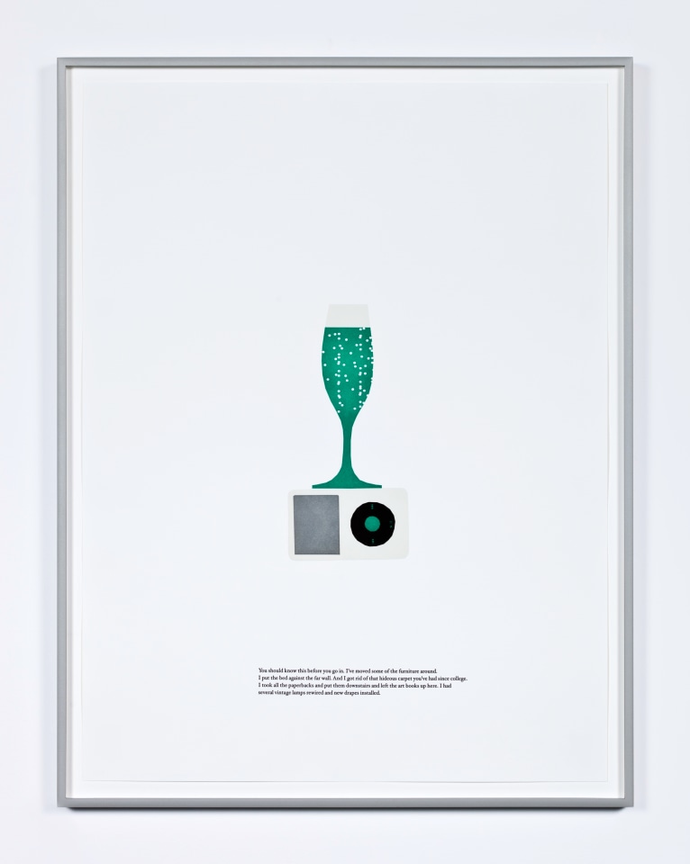 Matthew Brannon ​Tour Guide (detail), 2010