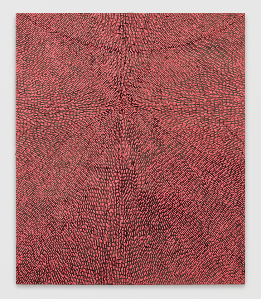 Jennifer Guidi Seen In Stillness (Universe Mandala SF #5G, Rose, Black Sand), 2017