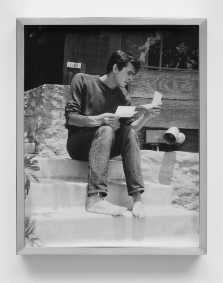 Elad Lassry Man (Reading), 2012