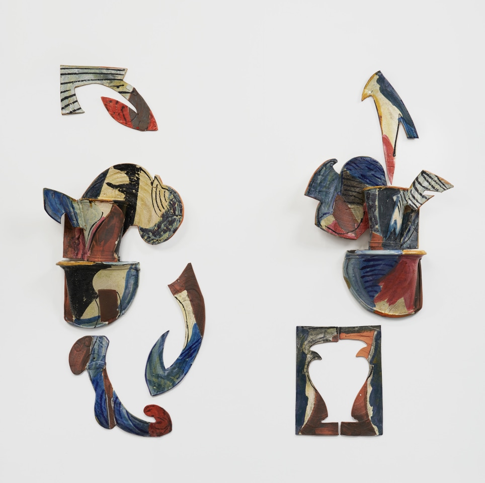 Betty Woodman, Balustrade Relief Vase 96-11, 1996