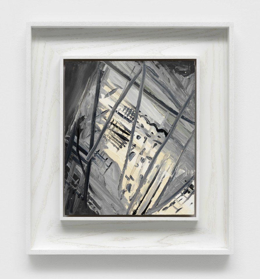 Martha Diamond, Study for Grey Cityscape, 1989