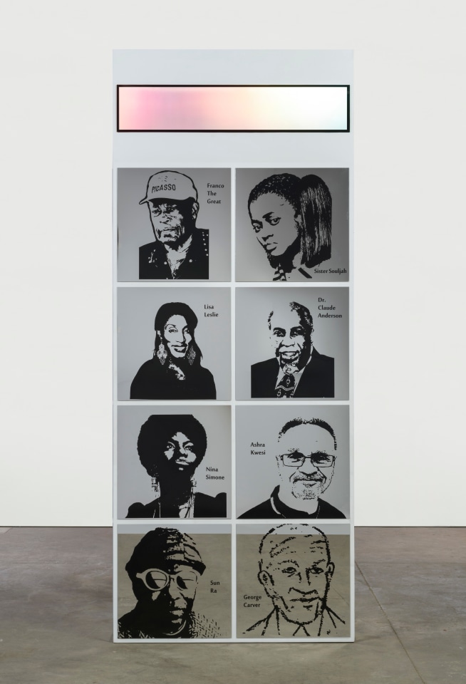 Lauren Halsey The Black History Wall Of Respect, 2020