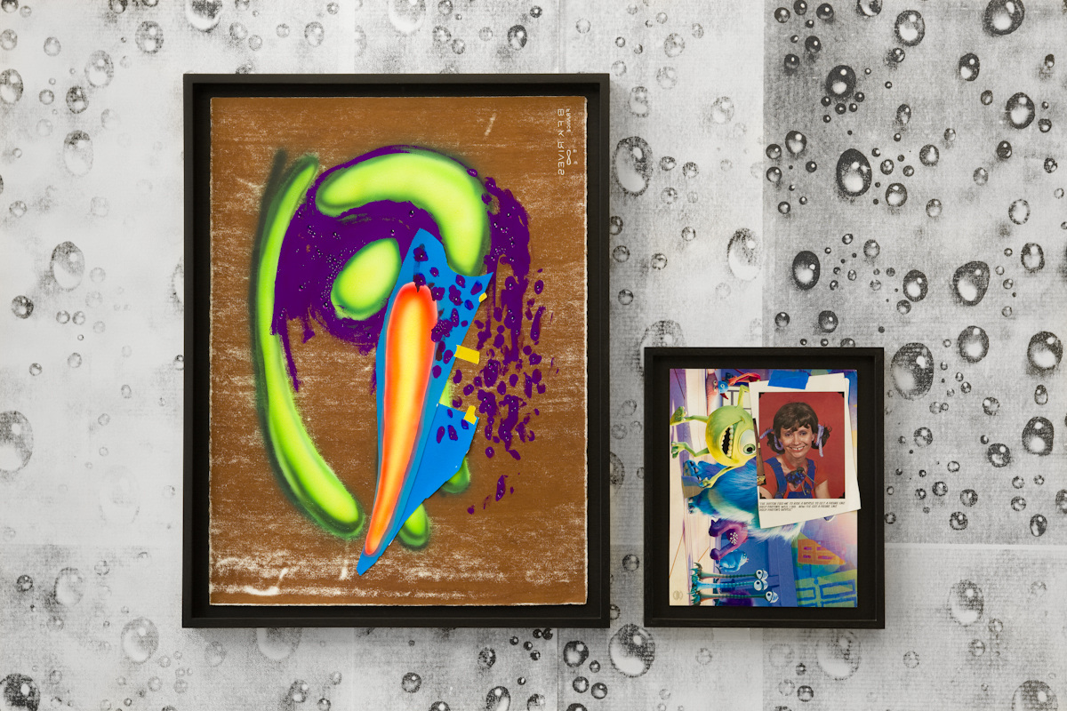 Aaron Curry Vision Revision (Donkey Lady), 2010