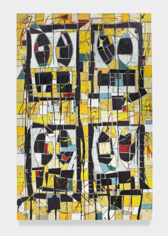 Rashid Johnson, Untitled Broken Crowd, 2018