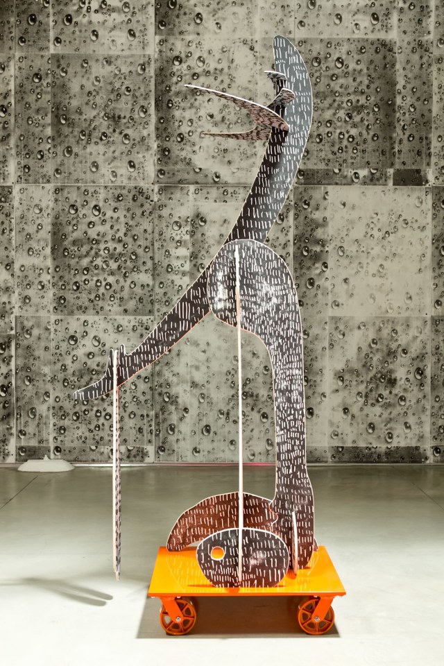 Aaron Curry The Monad Has Wheels (Elephant Boy), 2010