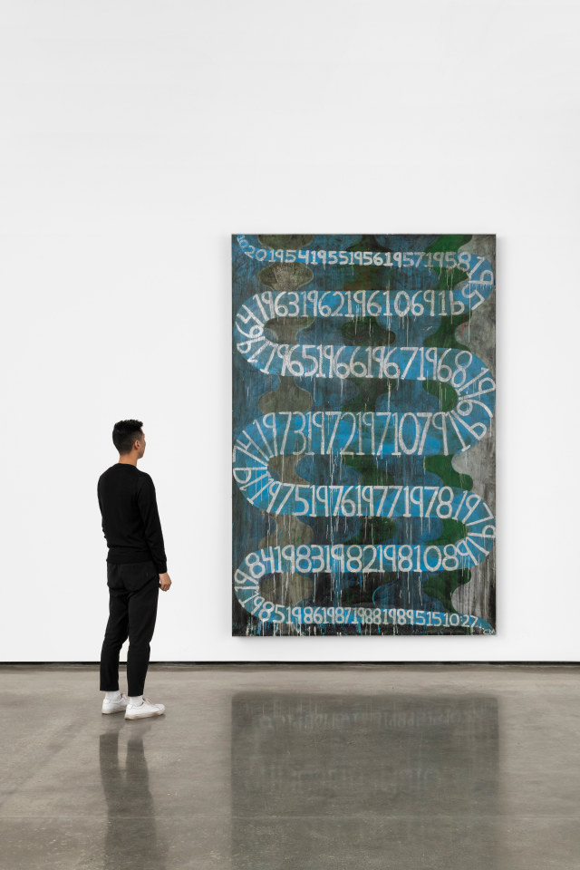 Chris Martin, Untitled, 1988 - 1989