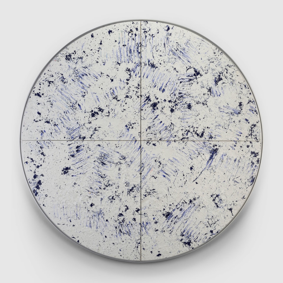 Sam Gilliam Untitled (tondo), 2022