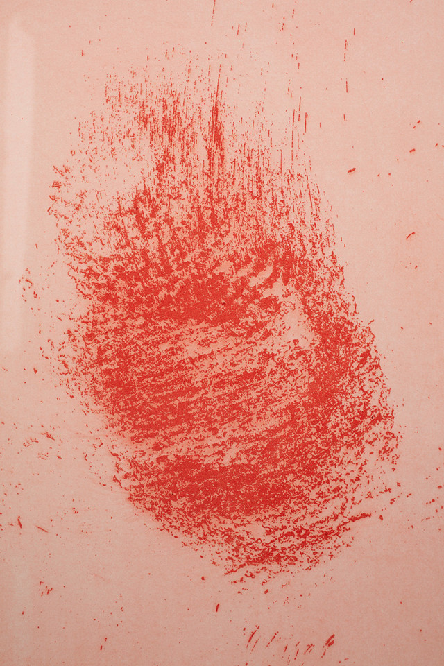 Andrea B&uuml;ttner Phone Etching, 2015