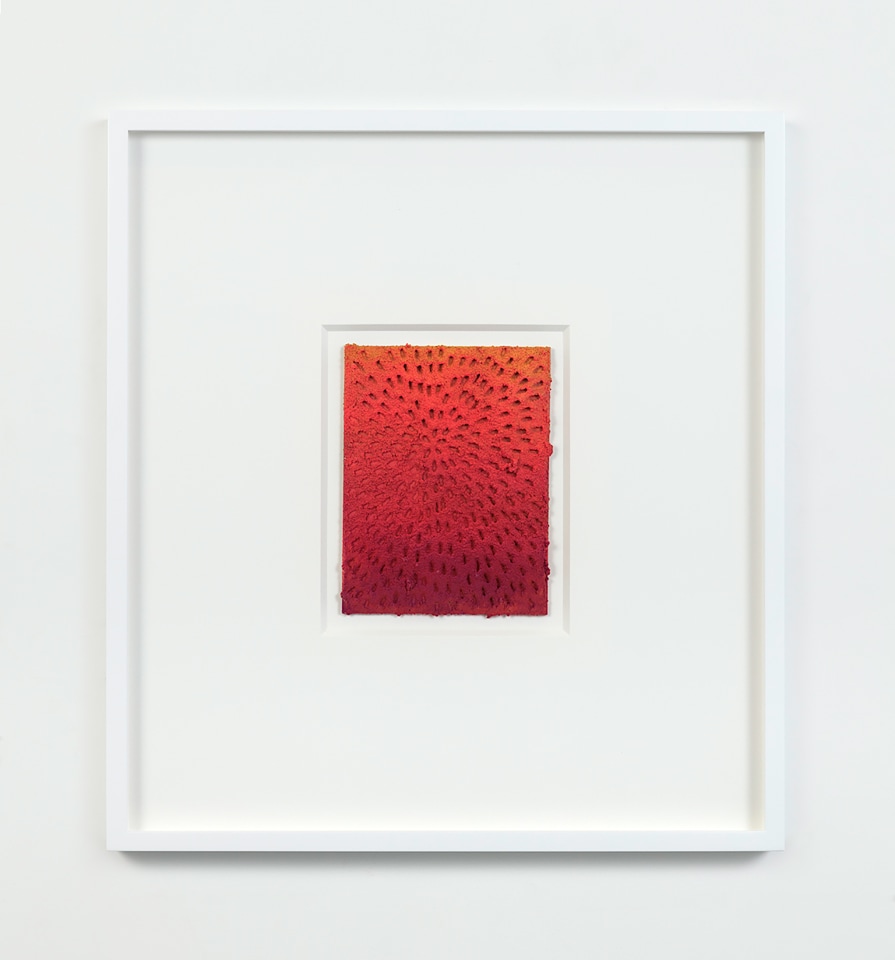 Jennifer Guidi VC Pink-Purple (White Sand #5 Mandala, Pink and Purple), 2017