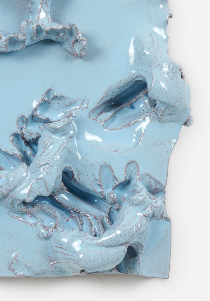 Mai-Thu Perret, She escapes the diamond pitfall and eats up the prickly thorns, 2022