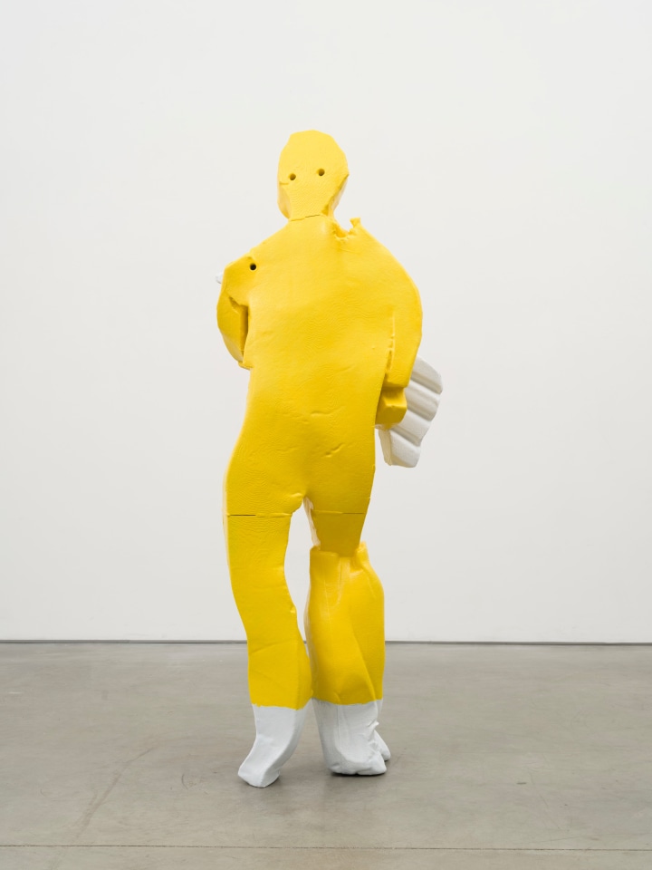 Valentin Carron, Adult and Dog, 2022