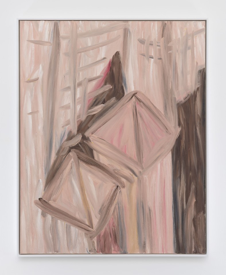 Martha Diamond, Towers, 1986