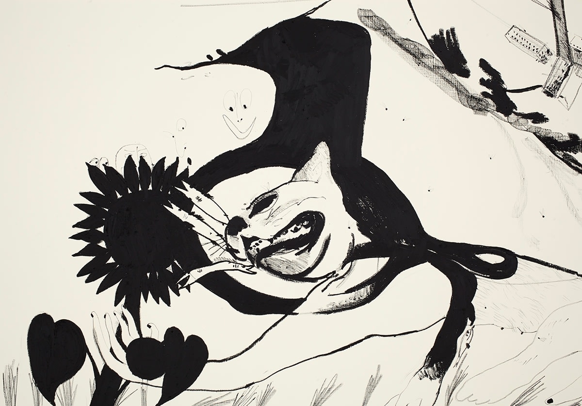 Calvin Marcus Automatic Drawing #3, 2015