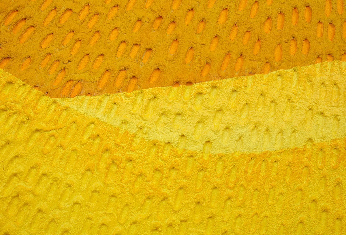 Jennifer Guidi Breath Fills You (Painted Sand SF #2P, Yellow Sky), 2017