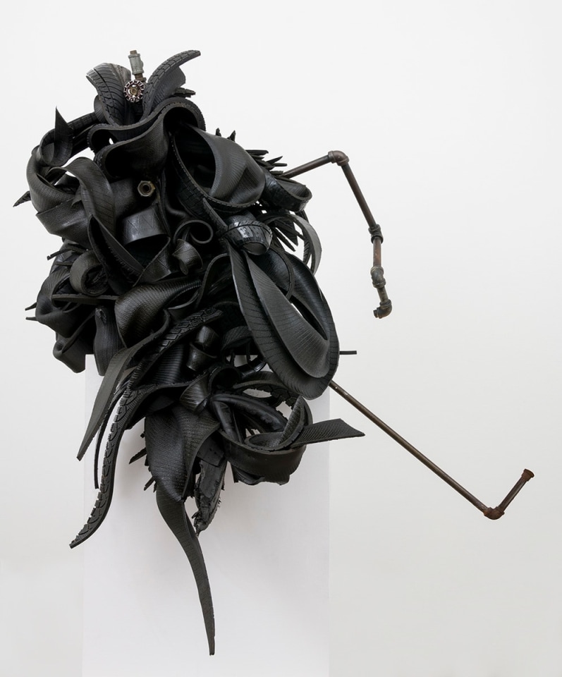 Chakaia Booker, Conversion, 2006