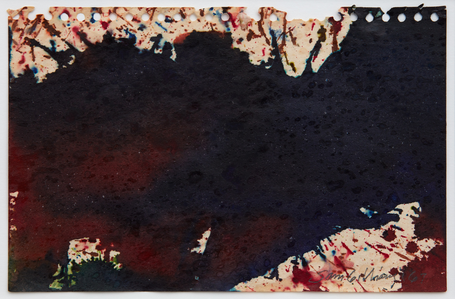 Sam Gilliam​, Untitled (from Rock Creek series), 1967
