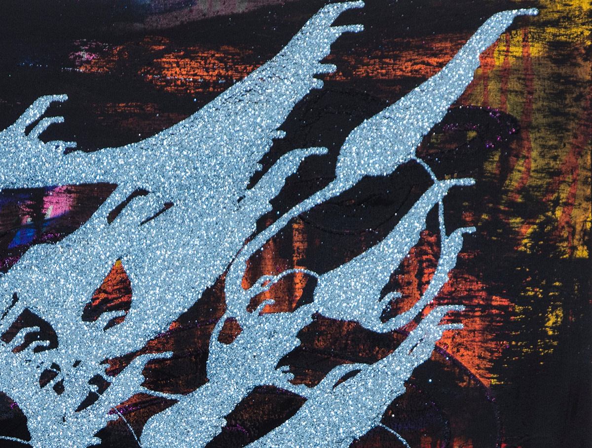 Chris Martin Untitled, 2016