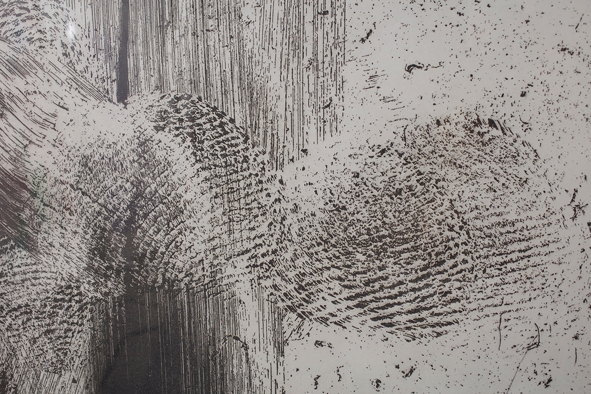 Andrea B&uuml;ttner Phone Etching, 2015