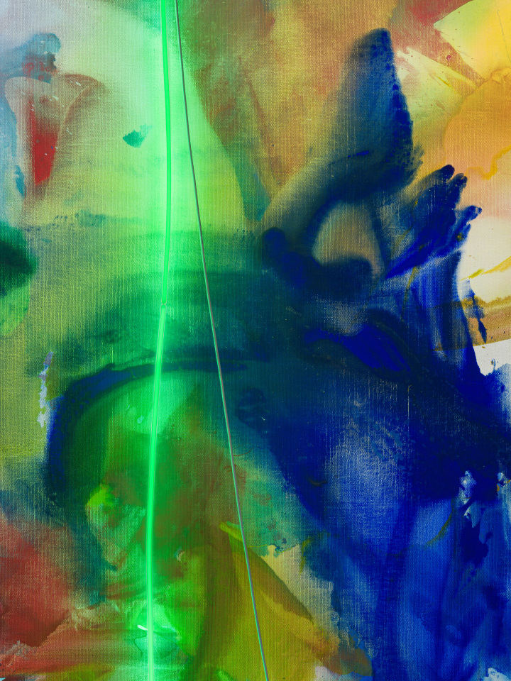 Mary Weatherford, Air, 2021