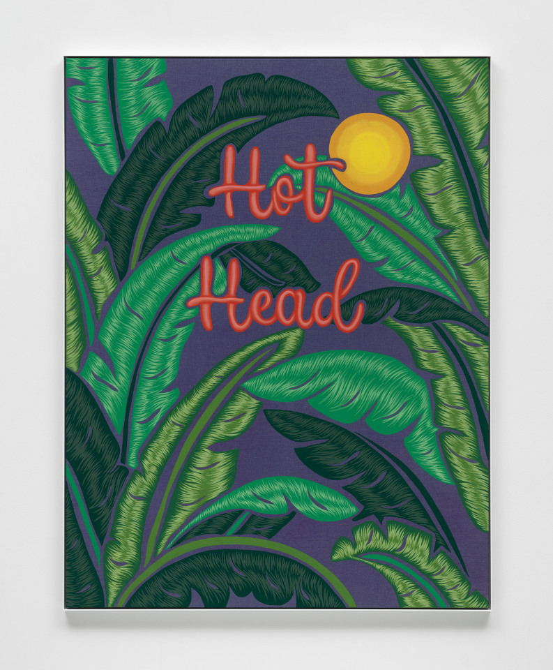Joel Mesler, Untitled (Hot Head), 2023