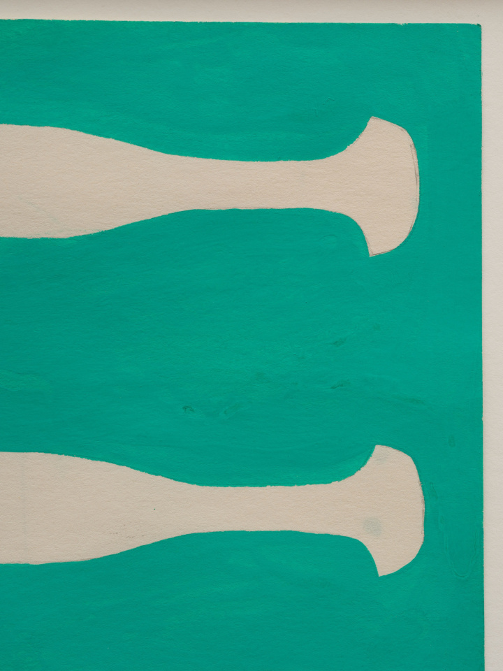 Ricky Swallow, Shaker Peg Flag, 2015