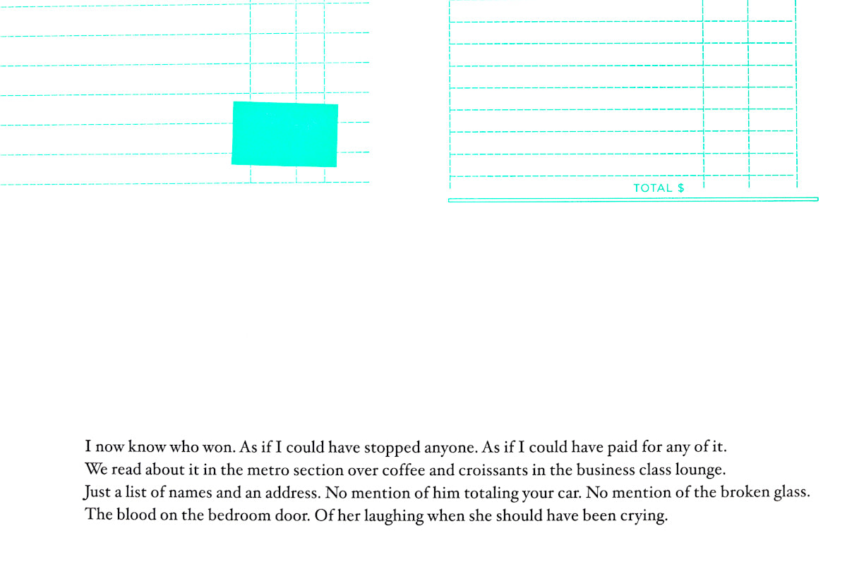 Matthew Brannon Loss Of Words, 2010