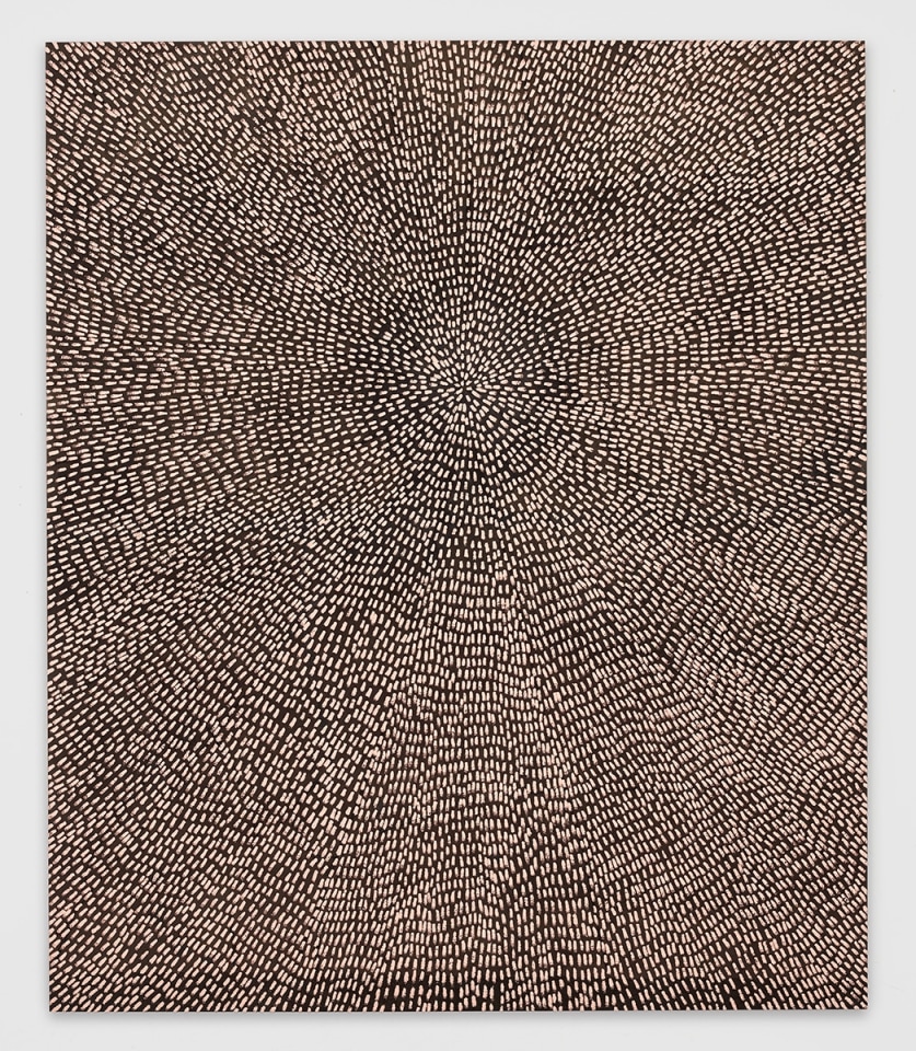 Jennifer Guidi Orion Above (Universe Mandala SF #1G, Light Pink, Black Sand), 2017