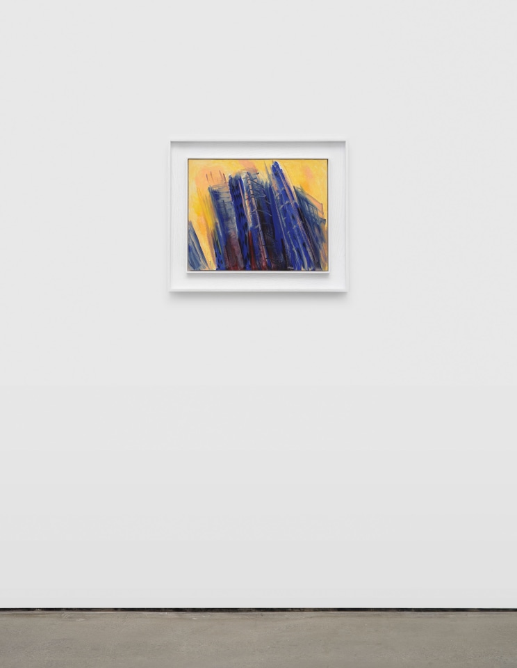 Martha Diamond, Study for Yellow Sky, 1986