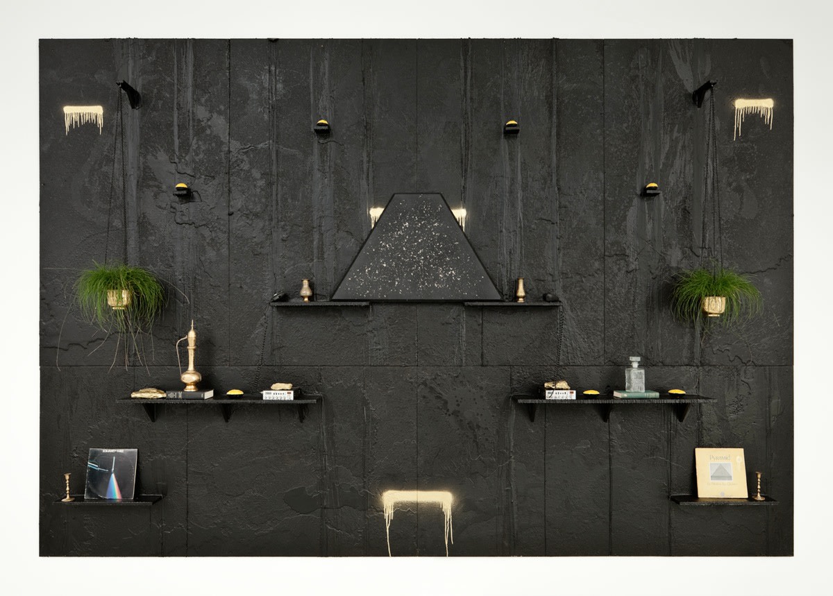 Rashid Johnson Pyramid, 2009