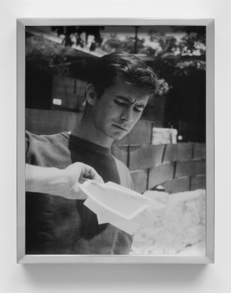 Elad Lassry Man (Reading), 2012