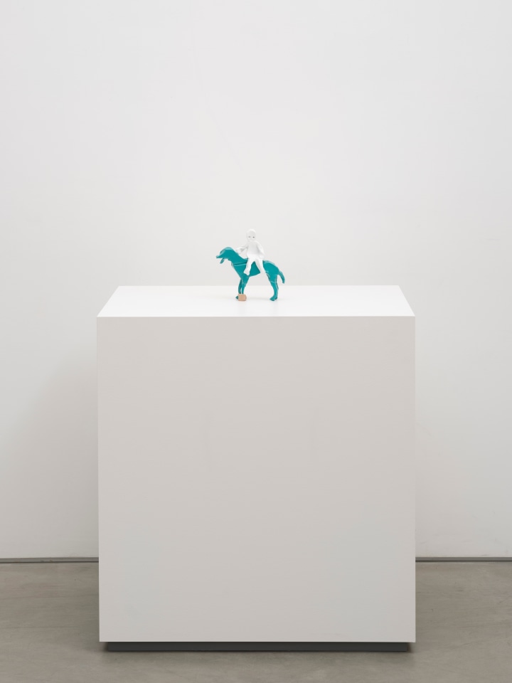 Valentin Carron, Baby and Dog, 2022