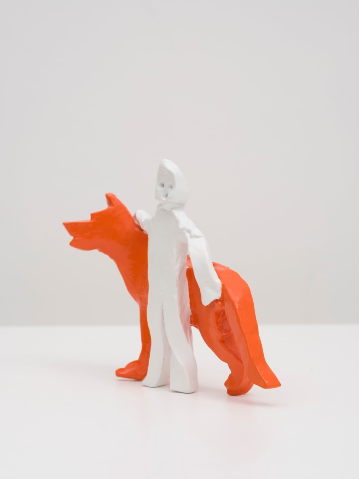 Valentin Carron, Child and Dog, 2022