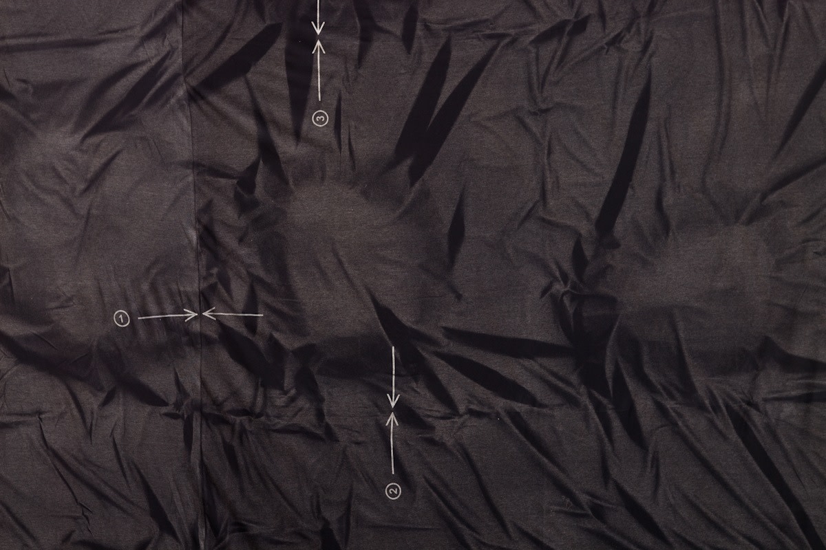 Heather Cook Routine 7 Fold with Shadow (Black), 2011