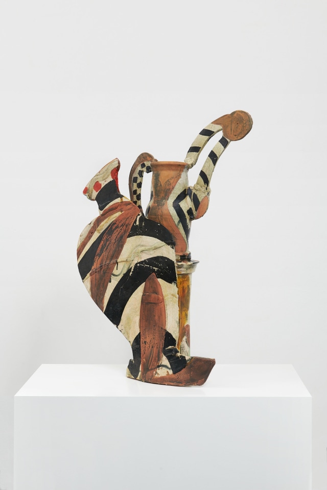 Betty Woodman, Pisan Vase &amp;amp; Stand, c. 1992