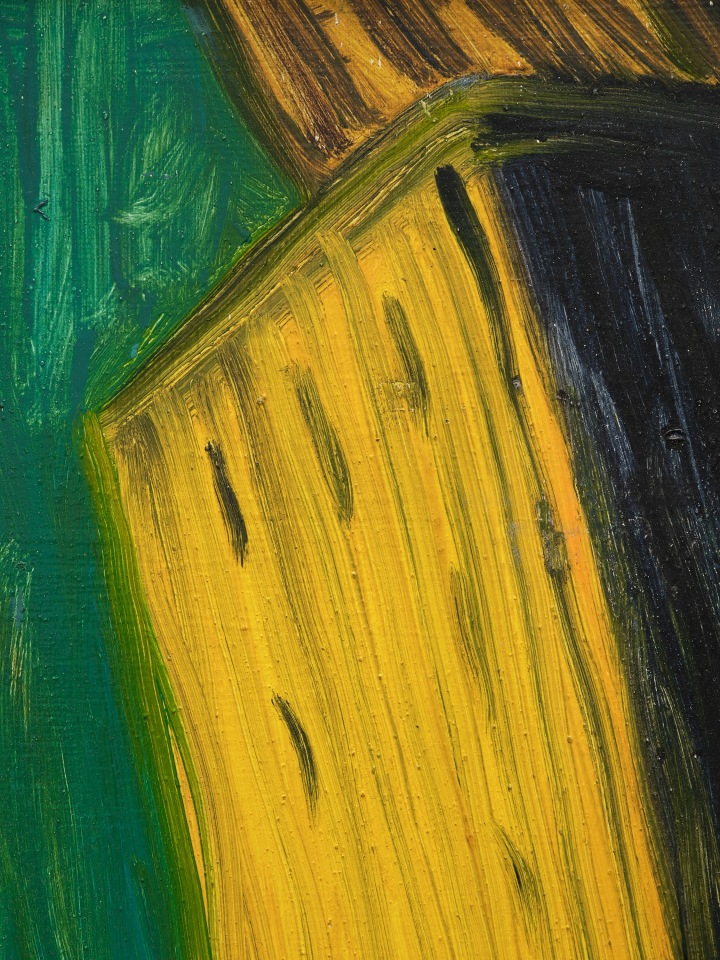 Martha Diamond, Study for High-C, 1982