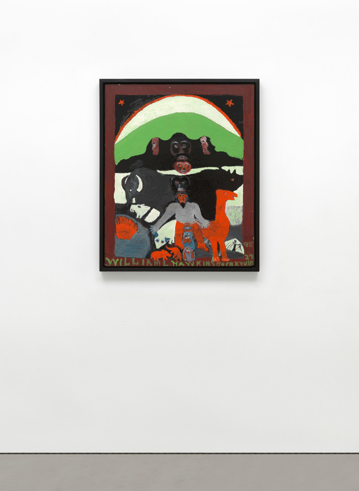 William Hawkins, Nine Faces of Modern Man, 1984