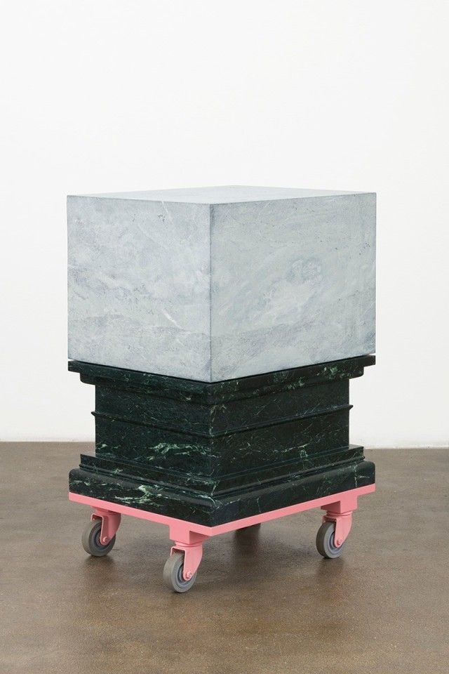 Shahryar Nashat Mother on Wheels (Verde Antique), 2018