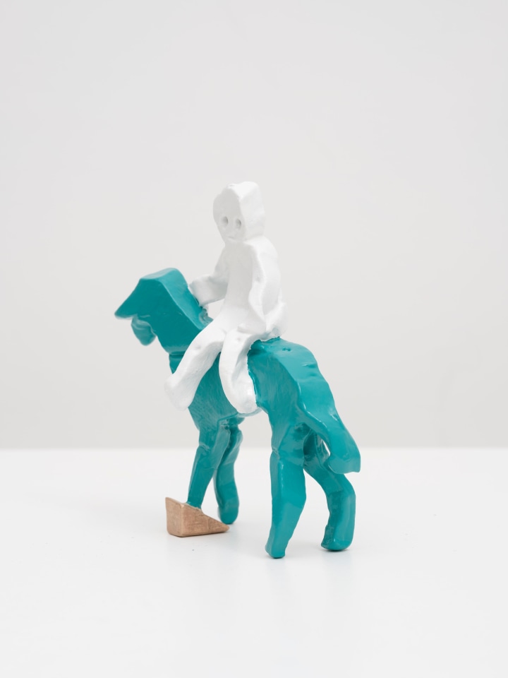 Valentin Carron, Baby and Dog, 2022