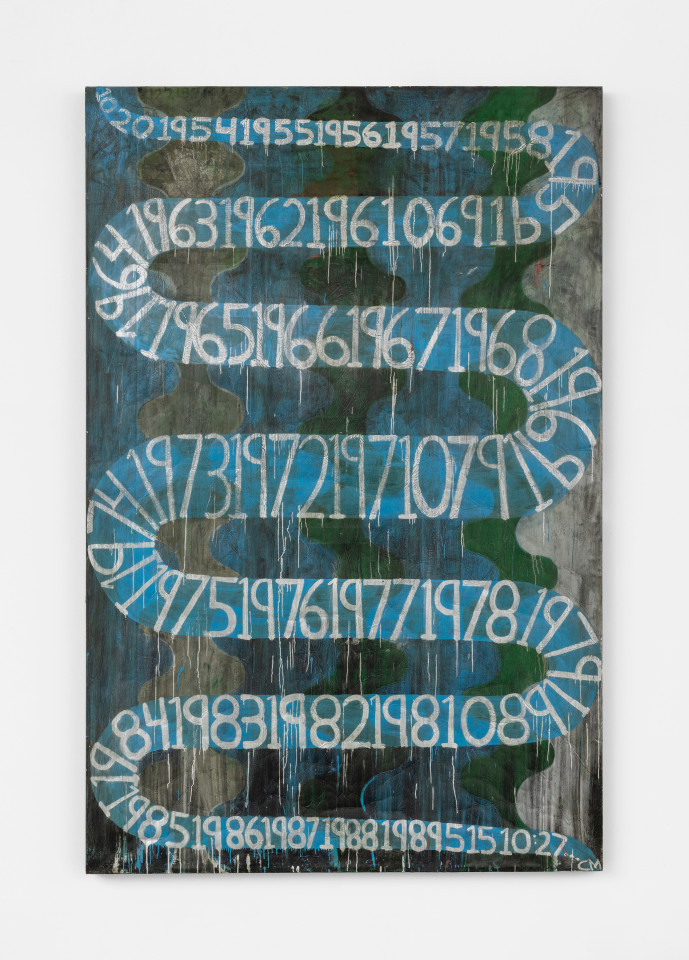 Chris Martin, Untitled, 1988 - 1989