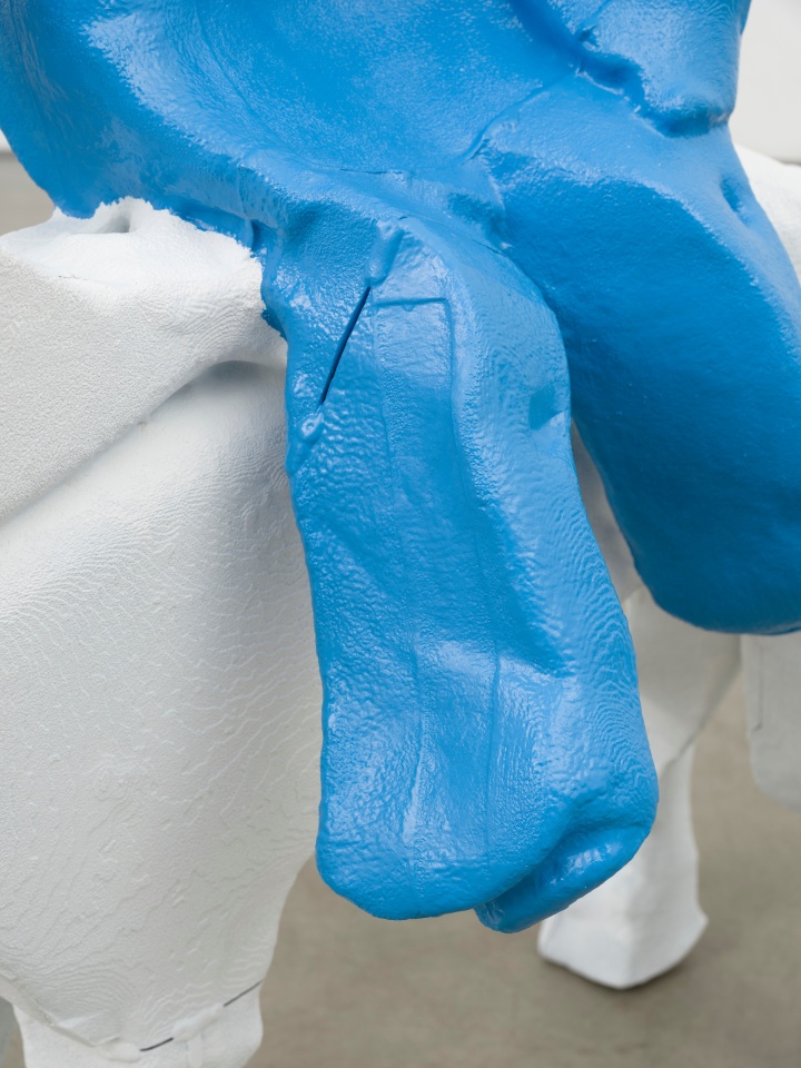 Valentin Carron, Baby and Dog, 2022