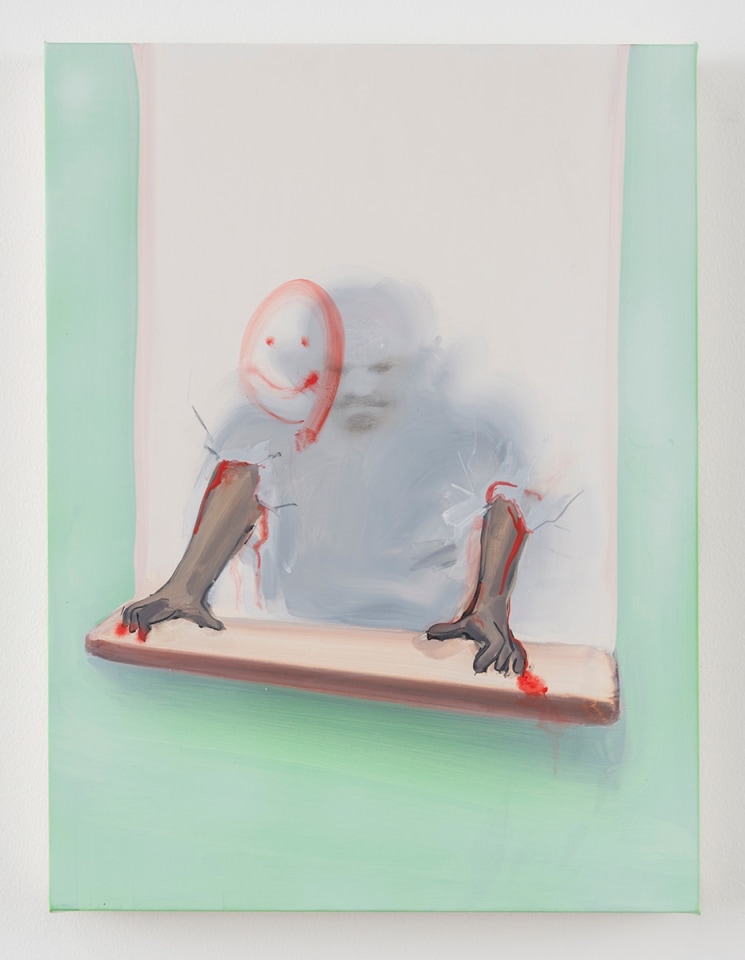 Tala Madani Window Pane, 2015