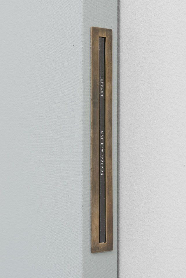 Matthew Brannon Inside Out, V (The Concierge), 2013