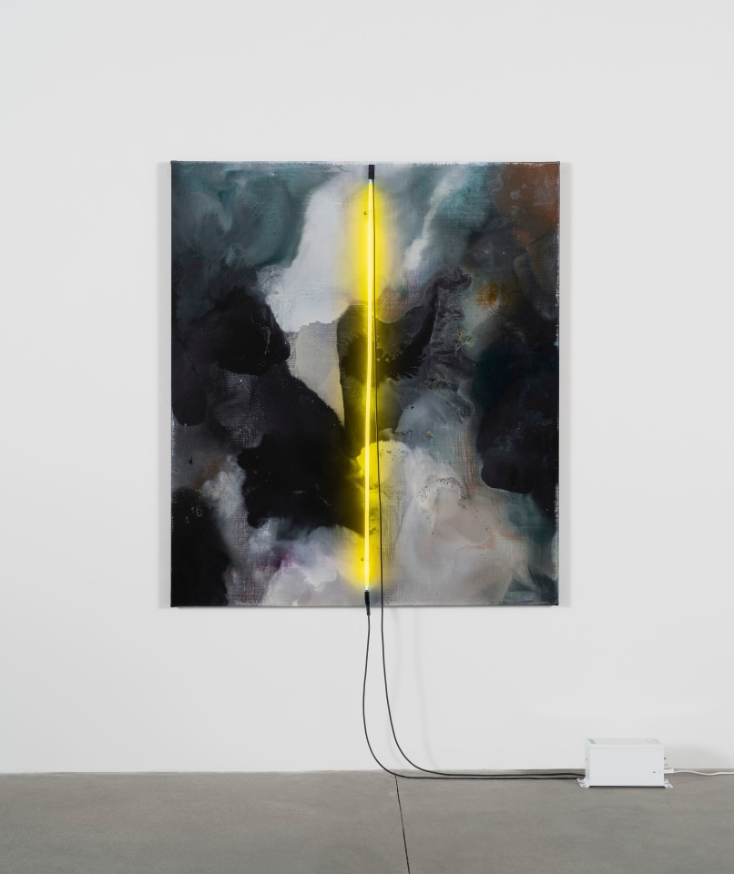 Mary Weatherford, Agate, 2025