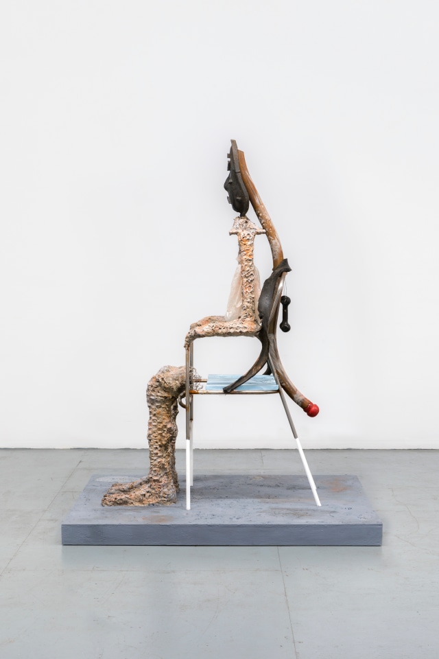 Huma Bhabha Mask of Dimitrios, 2019